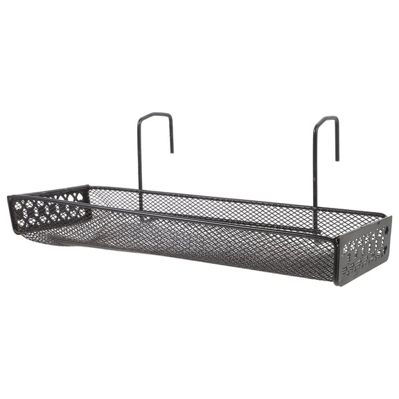 HEMOTON Flower Pot Holder Fence Hanging Rack Home Office Multifunctional Storage Organizer