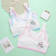 thumbnail image 5 of Bra for Girls 7-12 years Underwear Tops for Teens Cotton Kids Girl Sports Bra Children Sport Training Bras Tank Children Undies, 5 of 6
