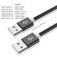 thumbnail image 5 of Necvior High Speed USB 2.0 Extension Cable USB 2.0 Male to Male Extension Cord for Data Transfer 480mbp USB Flash Drive Laptops, 5 of 21