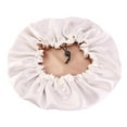 thumbnail image 1 of Sleep Cap Satin Cap Yinane Turbantes de Cabello Suave Rojo vino, 1 of 5