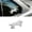 QM-CTT011, variant on Three Fish Metal Decal, 1.5mm Anti-Rust Stainless Steel Car Sticker, Waterproof Emblem for Vehicle, Guitar, Piano & Home Decor