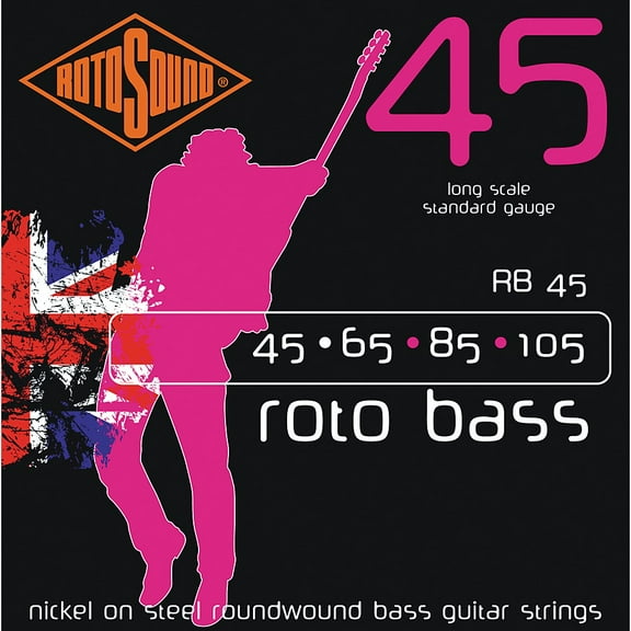 Rotosound RB45 Rotobass Nickel Roundwound Strings
