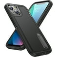 thumbnail image 6 of ShellTech for iPhone 13 Case for boy Girl,Kickstand & Wireless Charging,Charge Port Dust Plug Cover,Military Heavy Duty Shockproof Shell Phone Cases for iPhone 13,K, 6 of 9