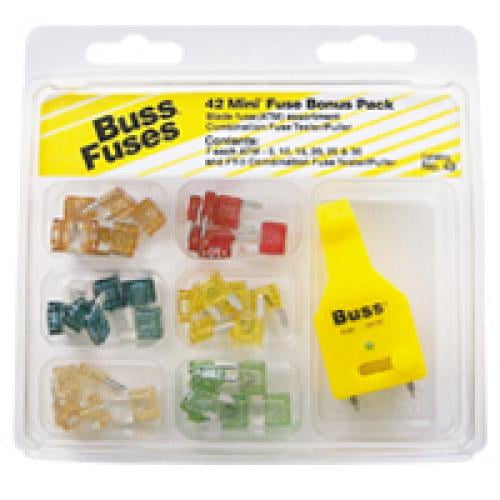 Bussmann Series 43 Piece ATM / MINI Preparedness Fuse Assortment