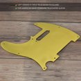 thumbnail image 2 of Protector de guitarra eléctrica M00717-2 TL, panel de aleación de aluminio, color dorado, compatible con guitarras para zurdos., 2 of 7