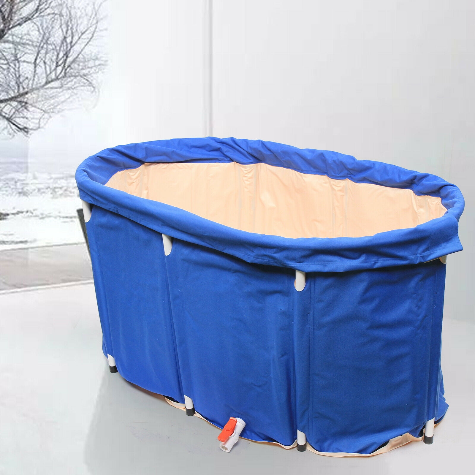 Bath Sauna Adult Folding Bathtub Household Large Tub Barrel Inflatable Cushion 