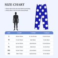 thumbnail image 4 of Hirioo Blue And White Polka Dot for Women's PJ Pajama Pants Sleep Pants Women's Home Trousers with Pockets,S-3XL-XX-Large, 4 of 6