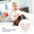 thumbnail image 4 of Cadre Photo Bébé en Forme de Cœur Créatif avec Lumière Cadre Photo Première Année, 4 of 8