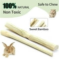 thumbnail image 5 of ZPAQI 7 Pieces Rabbit Chew Toys Hanging Hay Treat Balls Grass Chews Sticks Wood Toy for Squirrel Small Pet Teeth Grinding, 5 of 9