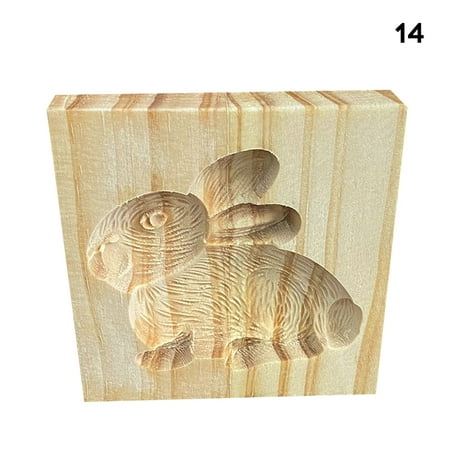 

Carved Wooden Pryanik Gingerbread Cookie Mold DIY Baking Cookie Cutter Mould Practical Kitchen Tools Easy Operation