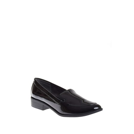 - BC Footwear Layout Low Heel Loafer - Black Patent