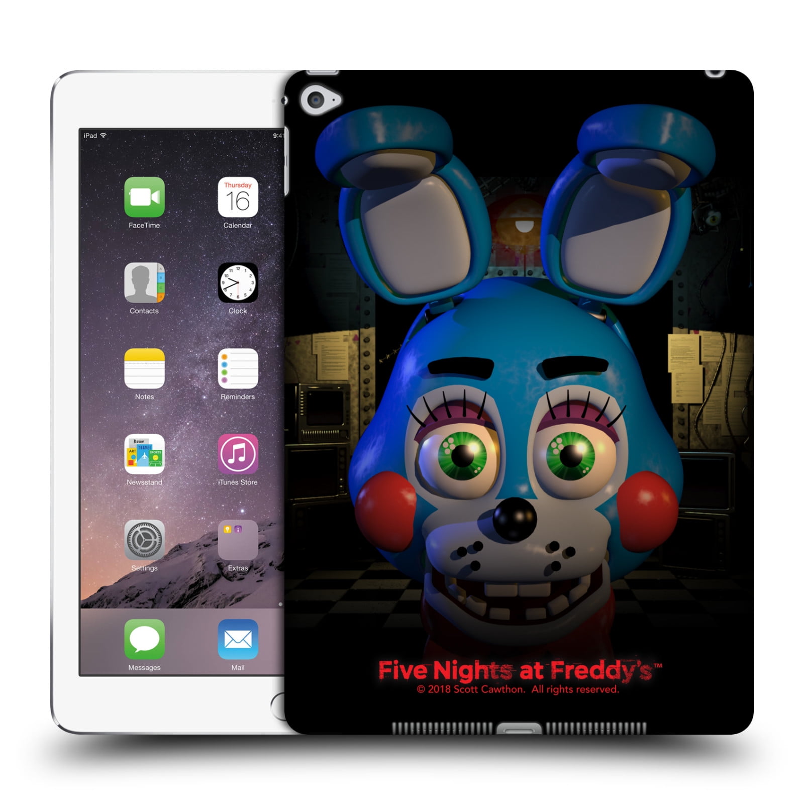 OFFICIAL FIVE NIGHTS AT FREDDY'S GAME 2 HARD BACK CASE FOR APPLE IPAD