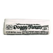 Ethical Pet Spot Newspaper 6.5 inch | Vinyl Squeaker Toy for Dogs