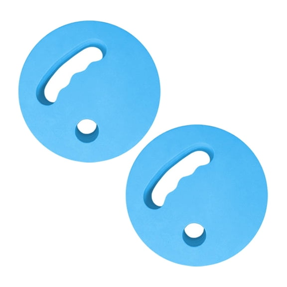 yotijay 2 Pieces Water Exercise Discs Compact Pool Resistance for Swimming Beginners Blue