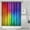 Colorful Tie Dye-1, variant on Colorful Tie Dye Pattern Shower Curtain 36"x72" ,Bathroom Decorative Shower Curtains Set with 12 Hooks,Modern Waterproof Washable Shower Curtain