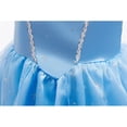 thumbnail image 2 of HAWEE Girls Princess Dress Halloween Fairy Dress Up Costume for Toddler Little Girls - Blue Birthday Party Dress, 2 of 9