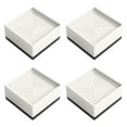 thumbnail image 2 of 4 elevadores de cama para muebles, almohadillas antideslizantes versátiles para lavadora. Blanco 78x78x4cm, 2 of 9