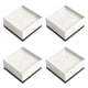thumbnail image 2 of 4 elevadores de cama, almohadillas para levantar muebles, fácil instalación, patas antideslizantes a prueba de golpes. Blanco 78x78x4cm, 2 of 9