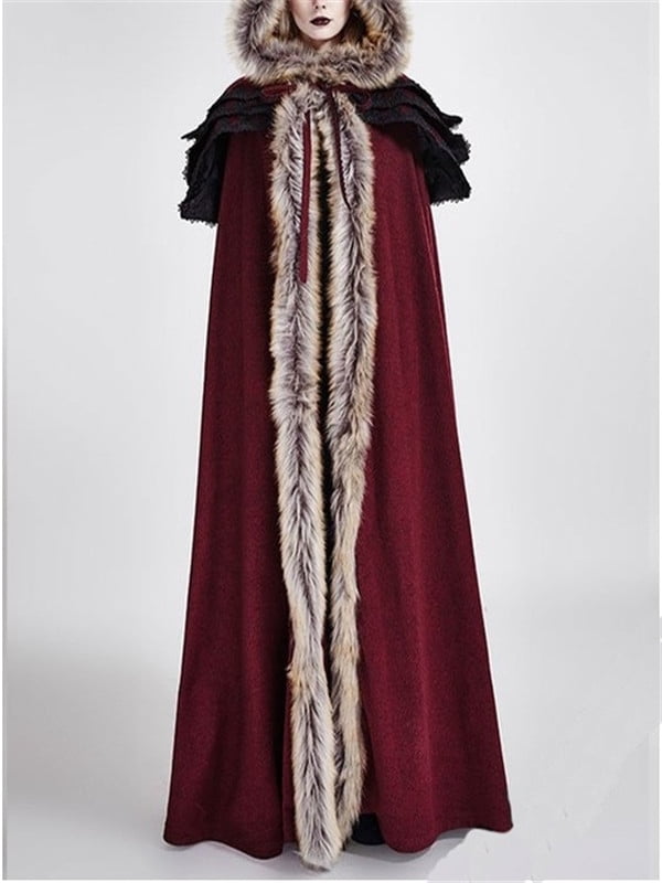 Women Gothic Medieval Hooded Cape Cloak Cosplay Cloaks | Walmart Canada