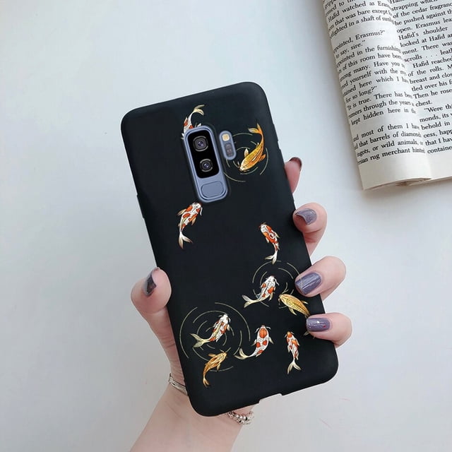 Funda de silicona suave con dibujos animados para Samsung Galaxy S9 S9 +, carcasa de teléfono, parachoques mate qiuyongmign unisex