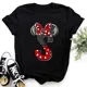 thumbnail image 3 of Ropa de verano de manga corta de Disney para niños, camisetas de algodón con estampado de letras de Minnie Mouse, camisetas de la AZ para niños, camisetas Y2k para niños y niñas, 3 of 5