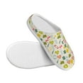thumbnail image 3 of Yiaed Medical Icons Print Slippers Fuzzy Warm Cozy Slippers Non Slip House Slippers For Indoor Outdoor Slippers House Slippers-39/40, 3 of 7