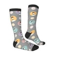 thumbnail image 3 of Easygdp Cute Geese Soccer Socks Sport Knee High Socks Calf Compression Athletic Socks for Men and Women, 3 of 9