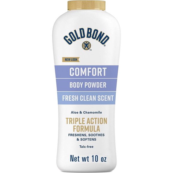 Gold Bond Ultimate Comfort Body Powder 10 oz (Pack of 3)