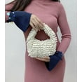 thumbnail image 2 of Kukuzhu Women's Clutch Bag Cute Satchel Handbag Fluffy Solid Color Purse Mini Cute Handbag, 2 of 7