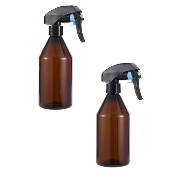 4 Pack Amber Spray Bottle 300Ml Water Spray Bottle Fully Transparent Trigger Water Atomizer For Flowers And Garden Spray Bottles