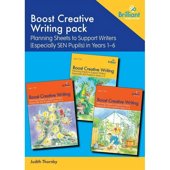 Boost Creative Writing pack: Planning Sheets to Support Writers (Especially Sen Pupils) in Years 1-6, (Paperback)