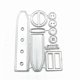 thumbnail image 1 of Cassette Tape Metal Cutting Dies DIY Craft Carbon Steel Embossing Template Stencil Scrapbooking for Card Die Cuts Mold Multicolor, 1 of 1
