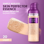 COVERGIRL Simply Ageless Skin Perfector Essence, Light 20, 1 fl oz