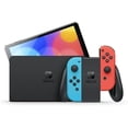 thumbnail image 4 of Nintendo Console Switch - Modèle OLED avec Joy-Con Bleu Néon et Rouge (Version Japonaise), 4 of 4