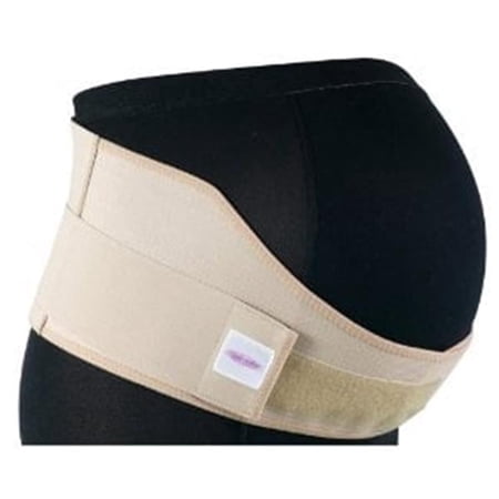 GABRIALLA Maternity Support Belt - Beige - Medium - Adjustable Comfort for Active Moms