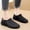 Black, variant on Crunowin Women's Comfort Rain Shoes, Waterproof Non-Slip Stylish Wide Size Soft Sole Low-Cut Outdoor Shoes Green 9