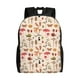 thumbnail image 1 of Disketp Autumn Mochila Unisex de Apertura Lateral Completa, Mochila para Laptop para Escuela, Trabajo y Viajes, 1 of 8