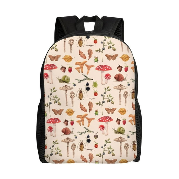 Disketp Autumn Mochila Unisex de Apertura Lateral Completa, Mochila para Laptop para Escuela, Trabajo y Viajes
