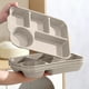 thumbnail image 4 of Yhmxh Utensilios de cocina Platos divididos, bandeja, vajilla para cenas, restaurantes, fiestas familiares y cocinas. Apto para microondas y lavavajillas. Muebles para cocina Accesorios de cocina, 4 of 6