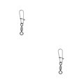 thumbnail image 1 of Naiovety Paquete de 10 pines de conector de pesca, anzuelo a presión portátil para agua salada, aparejos de cebo, anzuelo para principiantes Type2 NO2, 1 of 6