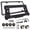 For BMW License Plate Frame, variant on Universal Front License Plate Bumper Mount Kit, Black Aluminum Car Tag Holder Adapter with Anti-Theft Lock Screw Caps, Fits US Cars, Trailers and Trucks