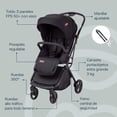 thumbnail image 4 of Carriola para bebe y Portabebe para auto - Asiento Giratorio 360º - Hasta 4 Años o 15 kg, 4 of 10