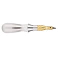 thumbnail image 4 of Fafeicy Leather Groover Tool, Stitching Groover Aluminum Handle Leather Edge Beveler Trenching Tool, For Handbags, Wallets, 4 of 8
