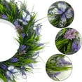 thumbnail image 2 of Door Wreath, Artificial Greenery Wreath for Front Door, All Season Holiday Wall Decor for Indoor and Outdoor(H), 2 of 6