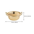 thumbnail image 2 of AURARMLET 1Pc Noodle Cooking Pot Aluminum Easy to Clean Ramen Bowl for Kitchen Cookware, 2 of 8