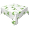 thumbnail image 3 of Nappe de Table Fête de la Saint-Patrick Lavable 60 x 60 Pouces Nappe Carrée Résistante aux Taches Pique-Nique Polyester Nappe de Fête, 3 of 6