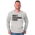 thumbnail image 5 of Best Husband Ever Trophy Hubby Gift Men's Long Sleeve Tee T Shirt Brisco Brands S, 5 of 6