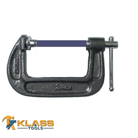 Heavy Duty C-clamp Set - 3