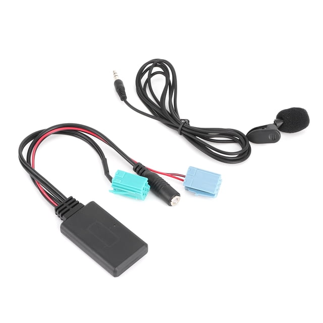 Cable de Audio Bluetooth ANGGREK Adaptador de audio para Coche para Renault Clio/Espace/Megane