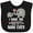AB-Black, variant on Inktastic Best Nani Ever Grandchild Boys or Girls Baby Bib